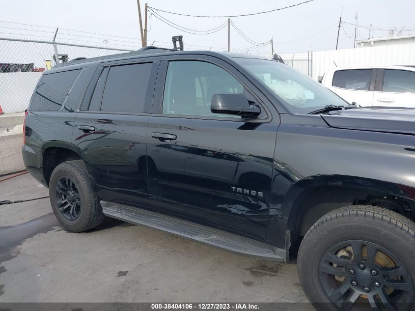 2017 CHEVROLET TAHOE C1500 LT - 1GNSCBKC8HR265735