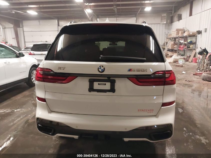 2021 BMW X7 M50I - 5UXCX6C05M9H03054