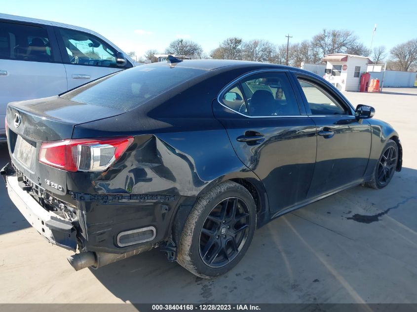 2013 LEXUS IS 250 - JTHBF5C23D5190191