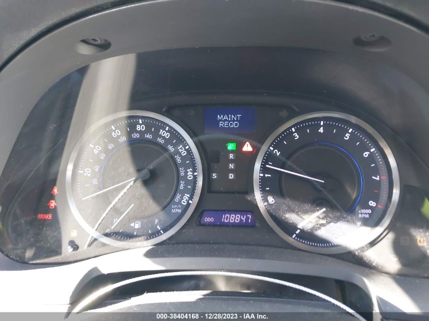 2013 LEXUS IS 250 - JTHBF5C23D5190191