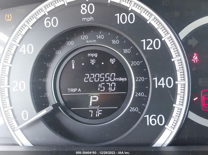2015 HONDA ACCORD EX-L V-6 - 1HGCR3F8XFA001131