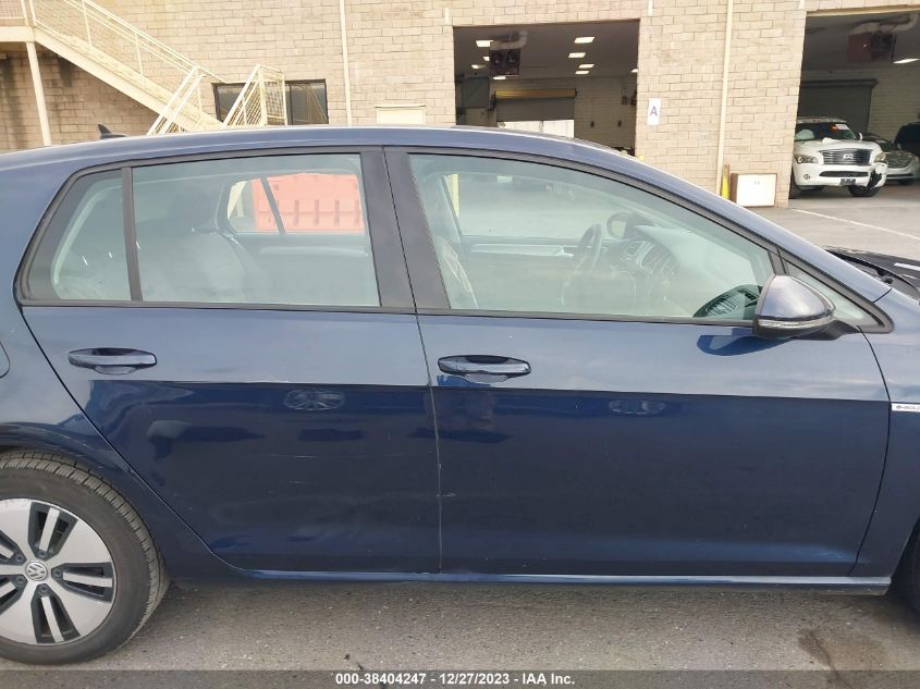 2016 VOLKSWAGEN E-GOLF SE - WVWKP7AU2GW903756