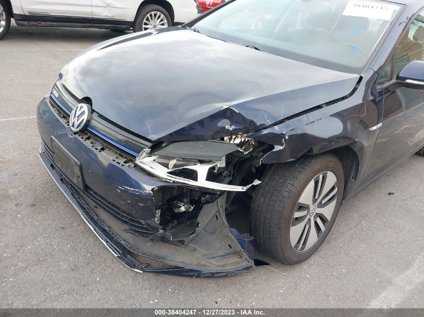 2016 VOLKSWAGEN E-GOLF SE - WVWKP7AU2GW903756