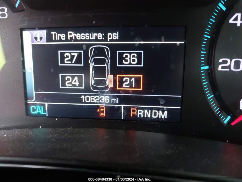2015 CHEVROLET IMPALA 2LZ - 2G1165S3XF9182613
