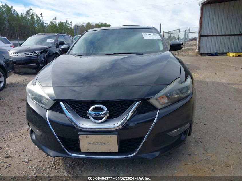 2017 NISSAN MAXIMA 3.5S/SV/SL/SR/PLAT - 1N4AA6AP6HC364441