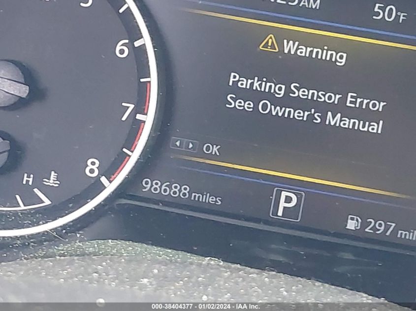 2017 NISSAN MAXIMA 3.5S/SV/SL/SR/PLAT - 1N4AA6AP6HC364441
