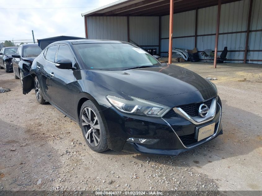 2017 NISSAN MAXIMA 3.5S/SV/SL/SR/PLAT - 1N4AA6AP6HC364441