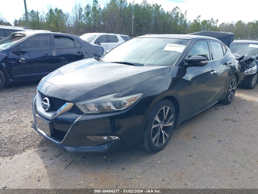 2017 NISSAN MAXIMA 3.5S/SV/SL/SR/PLAT - 1N4AA6AP6HC364441