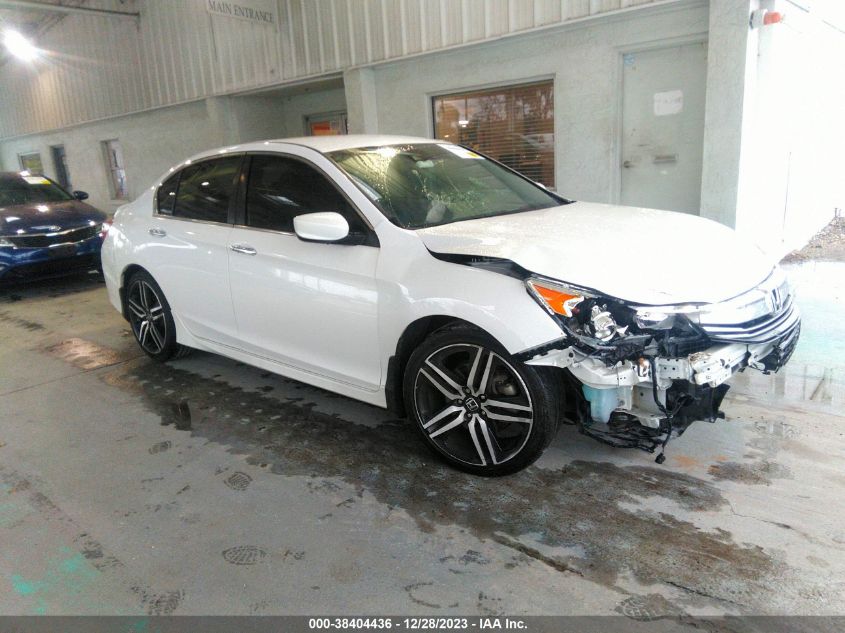 2016 HONDA ACCORD SPORT - 1HGCR2F68GA201452