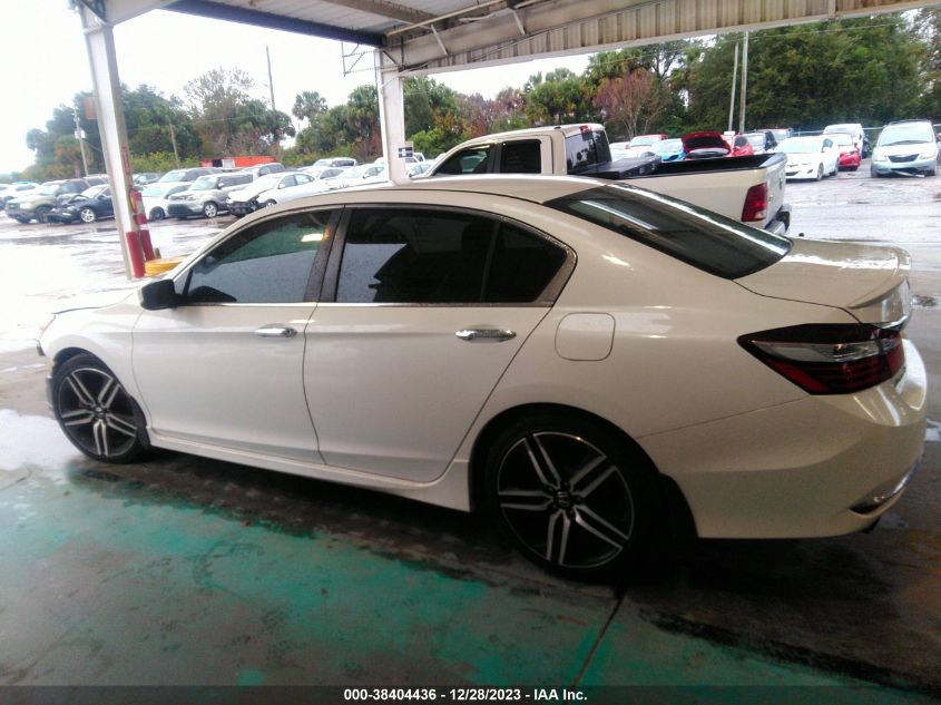 2016 HONDA ACCORD SPORT - 1HGCR2F68GA201452