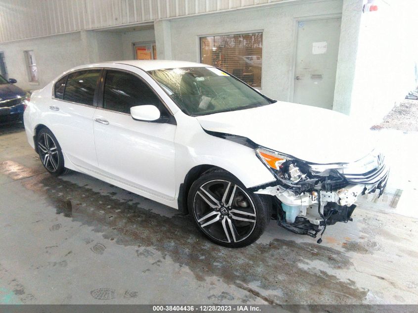 2016 HONDA ACCORD SPORT - 1HGCR2F68GA201452