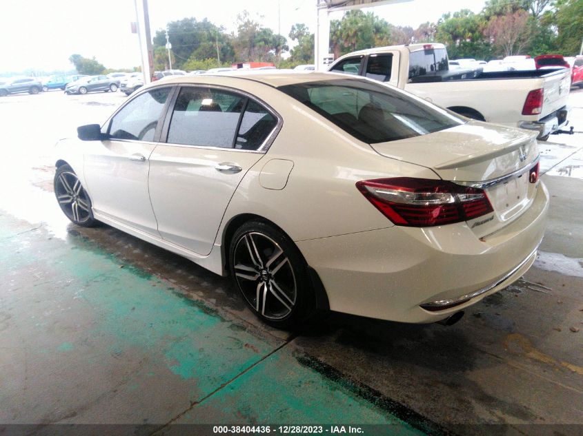 2016 HONDA ACCORD SPORT - 1HGCR2F68GA201452