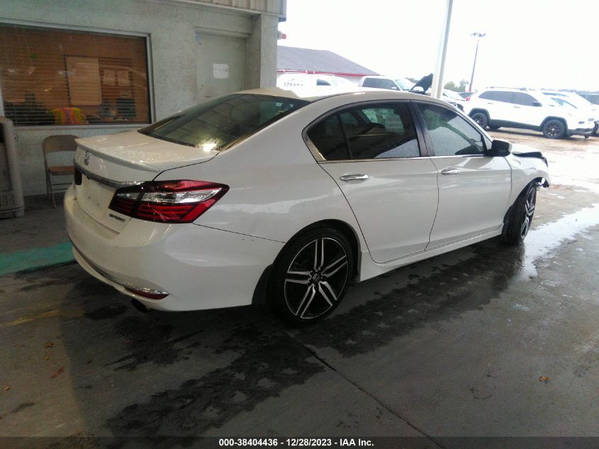 2016 HONDA ACCORD SPORT - 1HGCR2F68GA201452