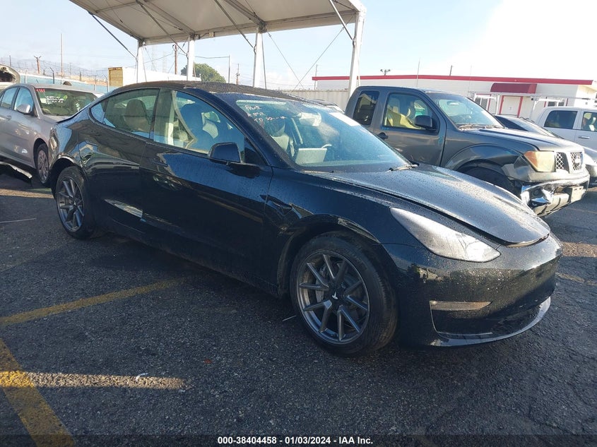 2022 TESLA MODEL 3  (VIN: 5YJ3E1EB3NF324048)