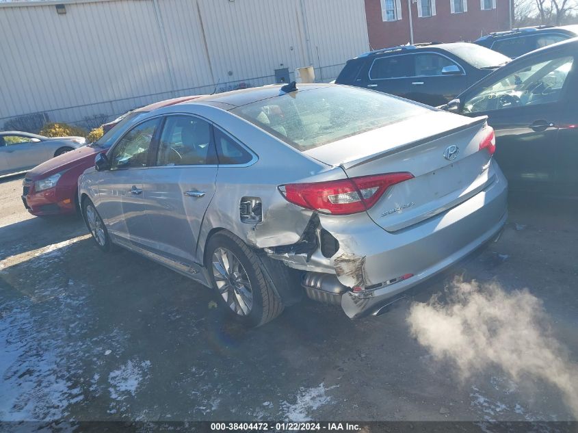 2015 HYUNDAI SONATA LIMITED - 5NPE34AF4FH052444