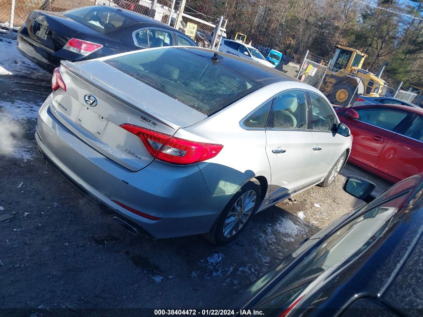 2015 HYUNDAI SONATA LIMITED - 5NPE34AF4FH052444