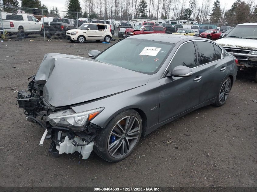 2014 INFINITI Q50 HYBRID SPORT JN1AV7AP3EM691022