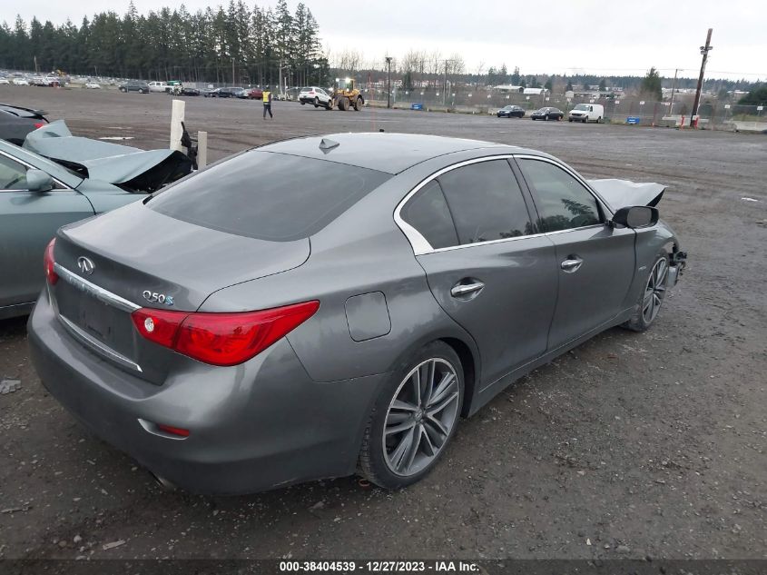 2014 INFINITI Q50 HYBRID SPORT JN1AV7AP3EM691022