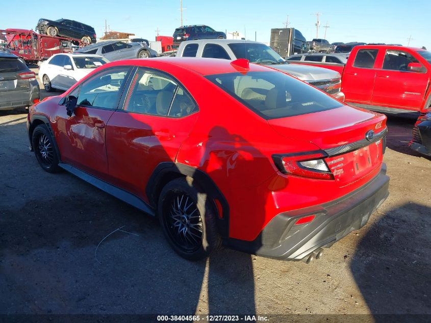 2022 SUBARU WRX - JF1VBAA6XN9031256