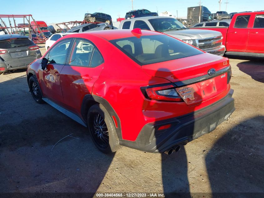 2022 SUBARU WRX - JF1VBAA6XN9031256