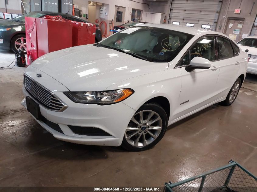 2017 FORD FUSION HYBRID SE HYBRID - 3FA6P0LU5HR324129