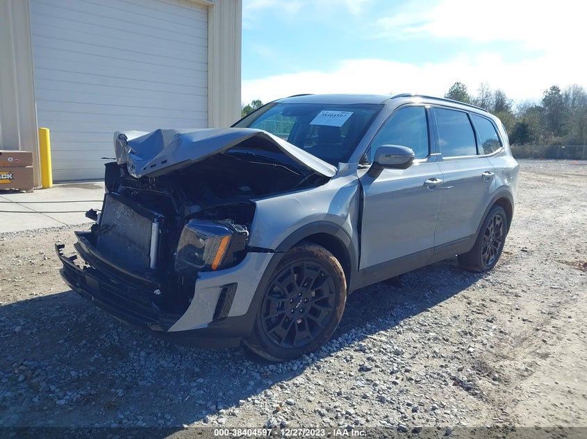 VIN 5XYP3DHC2NG320661 2022 KIA TELLURIDE EX