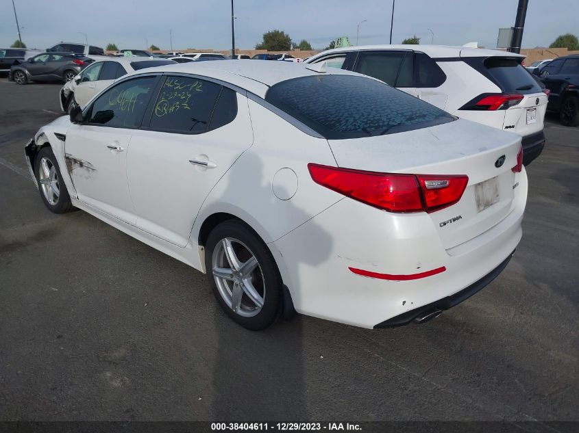 2015 KIA OPTIMA EX - 5XXGN4A77FG437276