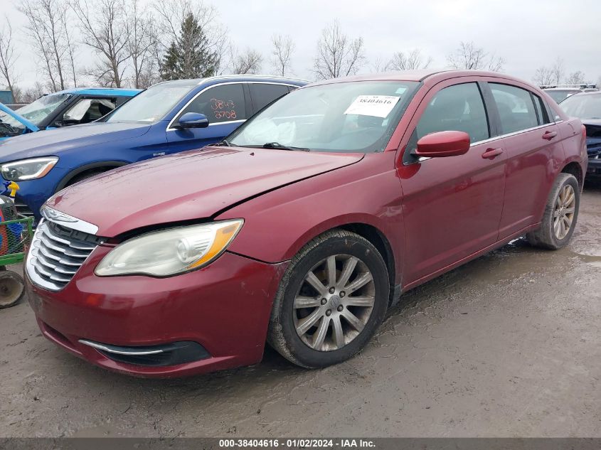 2013 CHRYSLER 200 TOURING - 1C3CCBBG4DN527160