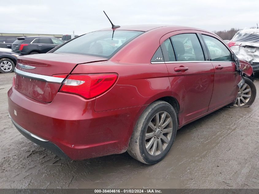 2013 CHRYSLER 200 TOURING - 1C3CCBBG4DN527160