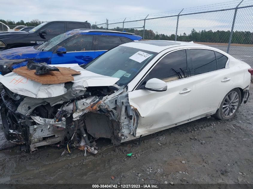 2018 INFINITI Q50 3.0T LUXE - JN1EV7AP4JM590079