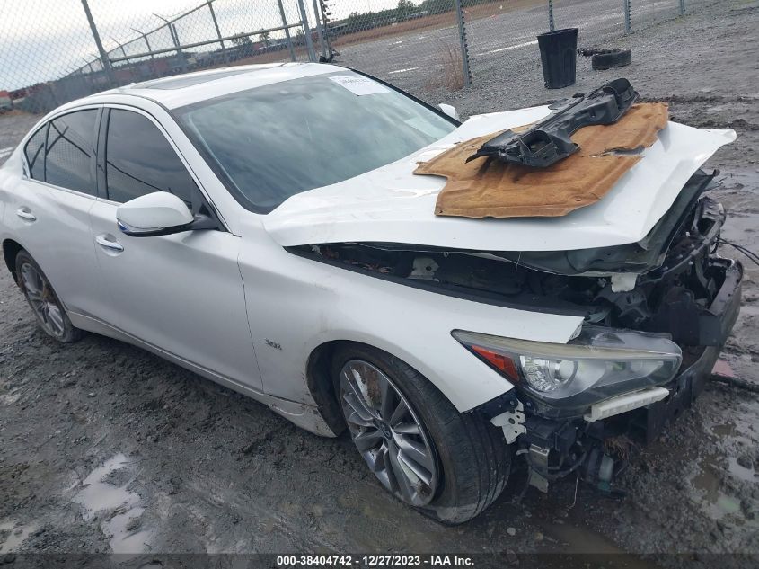 2018 INFINITI Q50 3.0T LUXE - JN1EV7AP4JM590079