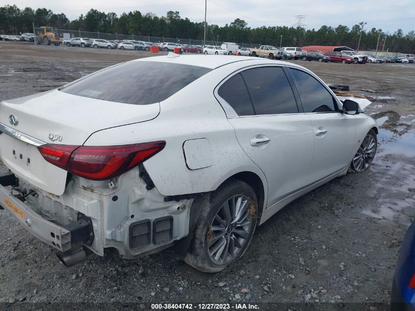 2018 INFINITI Q50 3.0T LUXE - JN1EV7AP4JM590079