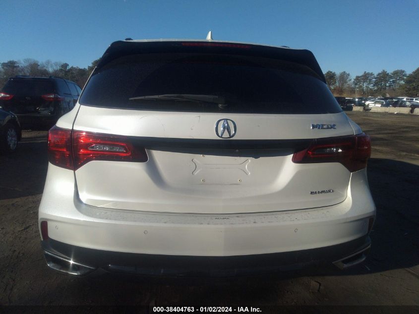 2017 ACURA MDX ADVANCE PKG - 5FRYD4H88HB018301