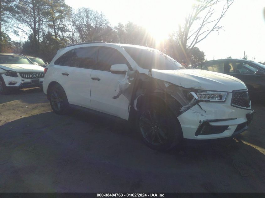 2017 ACURA MDX ADVANCE PKG - 5FRYD4H88HB018301