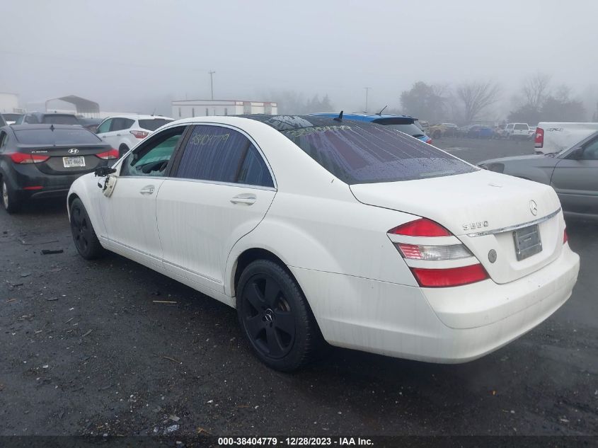 WDDNG71X07A052521 | 2007 MERCEDES-BENZ S 550