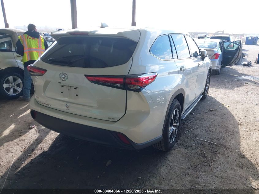 2021 TOYOTA HIGHLANDER XLE - 5TDGZRAH0MS514107