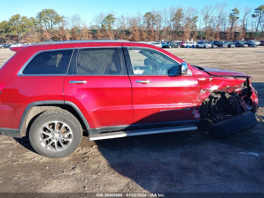 2014 JEEP GRAND CHEROKEE LIMITED - 1C4RJFBG7EC589149