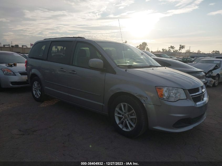2016 DODGE GRAND CARAVAN SXT - 2C4RDGCG2GR384764