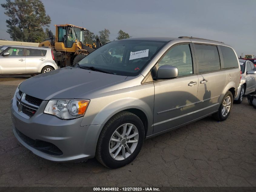 2016 DODGE GRAND CARAVAN SXT - 2C4RDGCG2GR384764