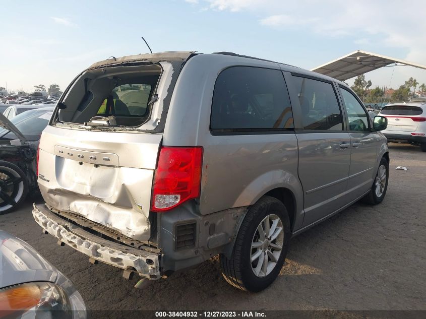 2016 DODGE GRAND CARAVAN SXT - 2C4RDGCG2GR384764