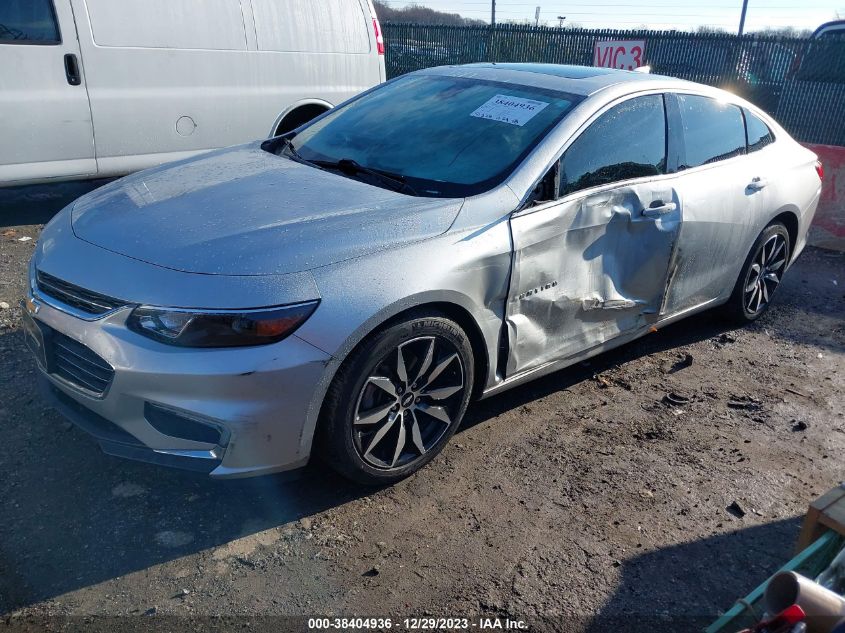 2018 CHEVROLET MALIBU LT - 1G1ZD5ST6JF101583