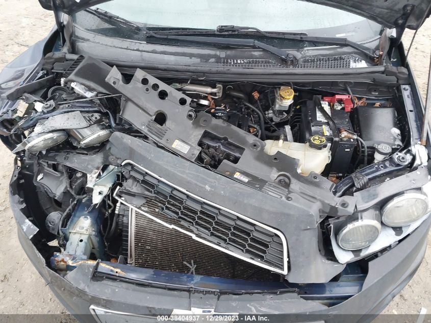 2016 CHEVROLET SONIC LT AUTO - 1G1JC5SHXG4126356