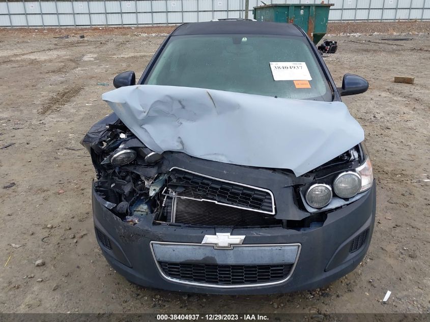 2016 CHEVROLET SONIC LT AUTO - 1G1JC5SHXG4126356