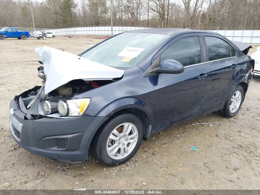 2016 CHEVROLET SONIC LT AUTO - 1G1JC5SHXG4126356