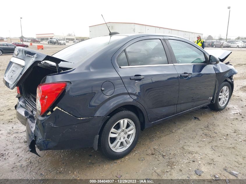 2016 CHEVROLET SONIC LT AUTO - 1G1JC5SHXG4126356