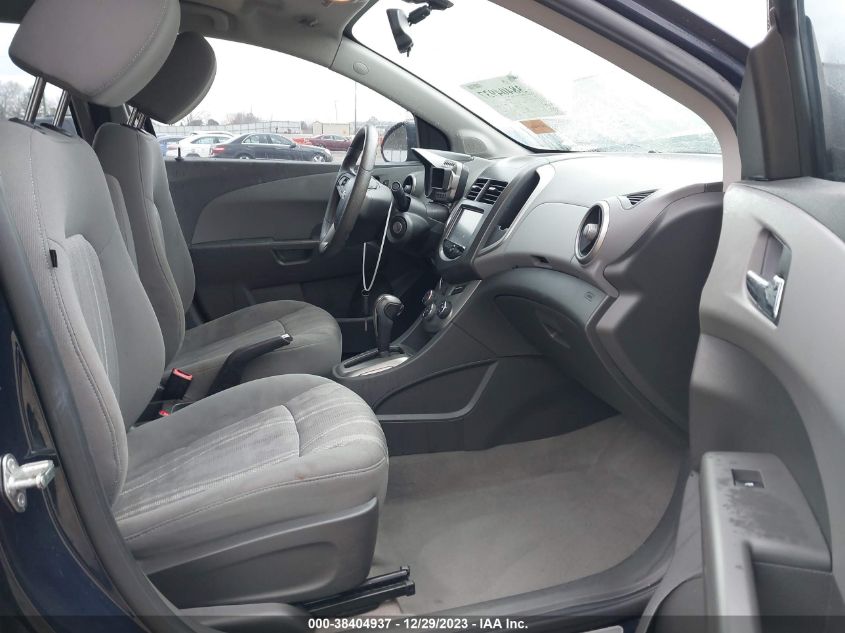 2016 CHEVROLET SONIC LT AUTO - 1G1JC5SHXG4126356