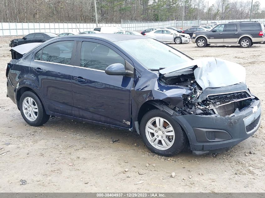 2016 CHEVROLET SONIC LT AUTO - 1G1JC5SHXG4126356