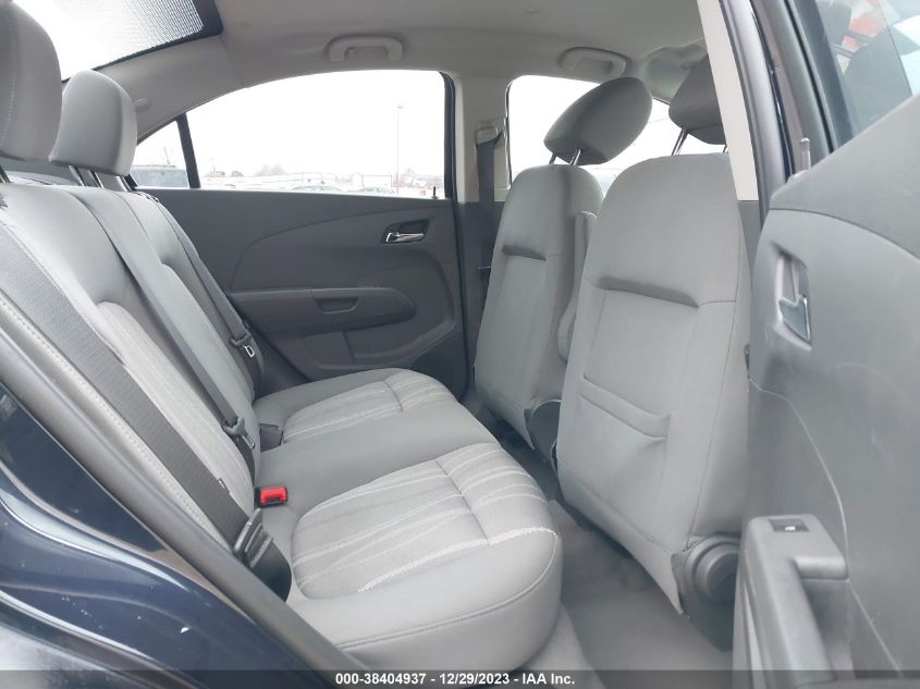 2016 CHEVROLET SONIC LT AUTO - 1G1JC5SHXG4126356