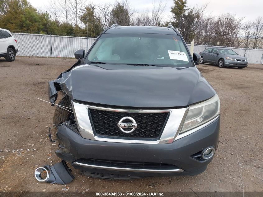 2013 NISSAN PATHFINDER SL - 5N1AR2MN1DC673973