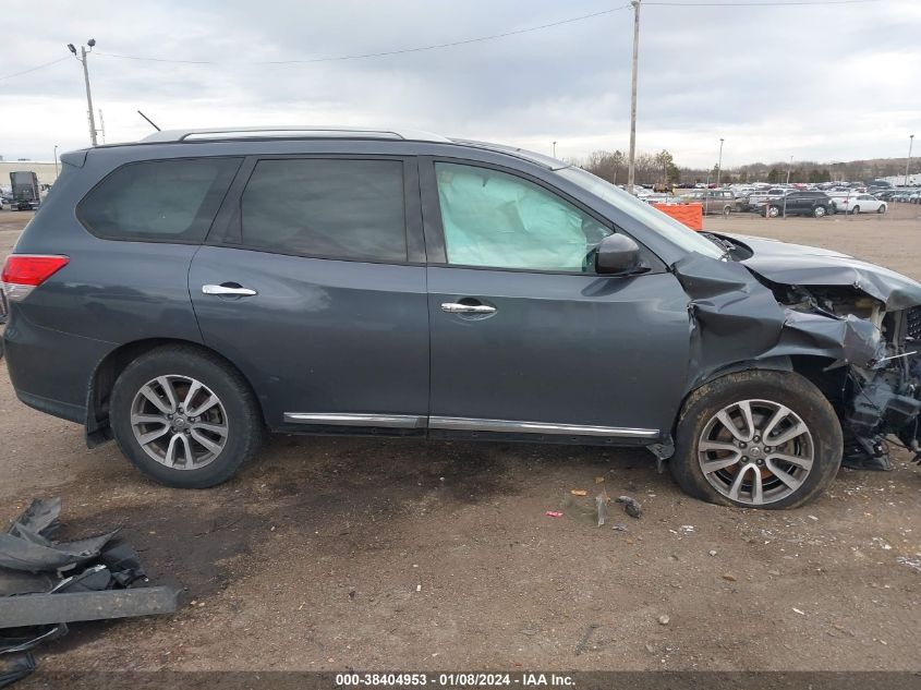 2013 NISSAN PATHFINDER SL - 5N1AR2MN1DC673973